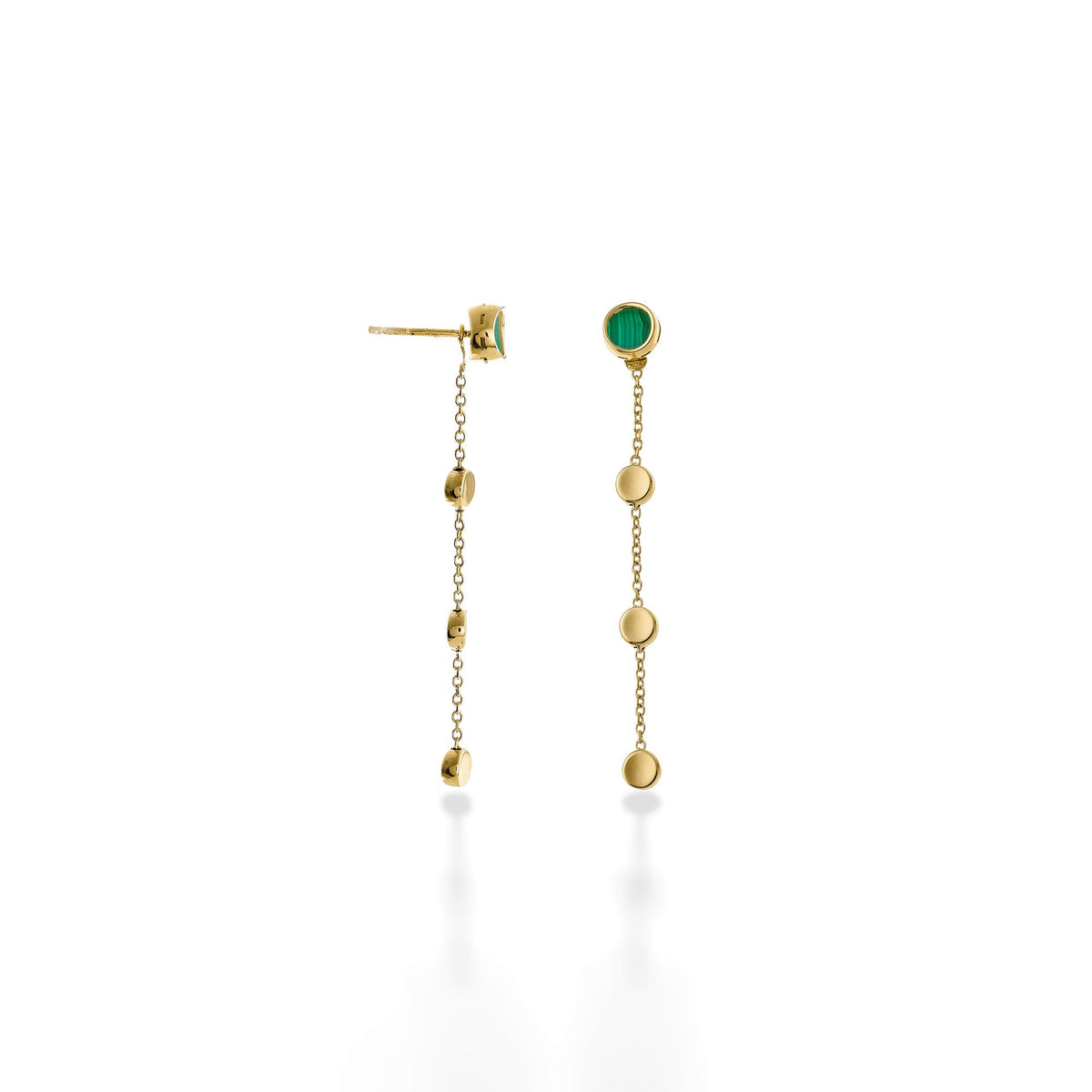 Chimento Armillas Glow Gold earrings with mother of pearl 1O10305ML1