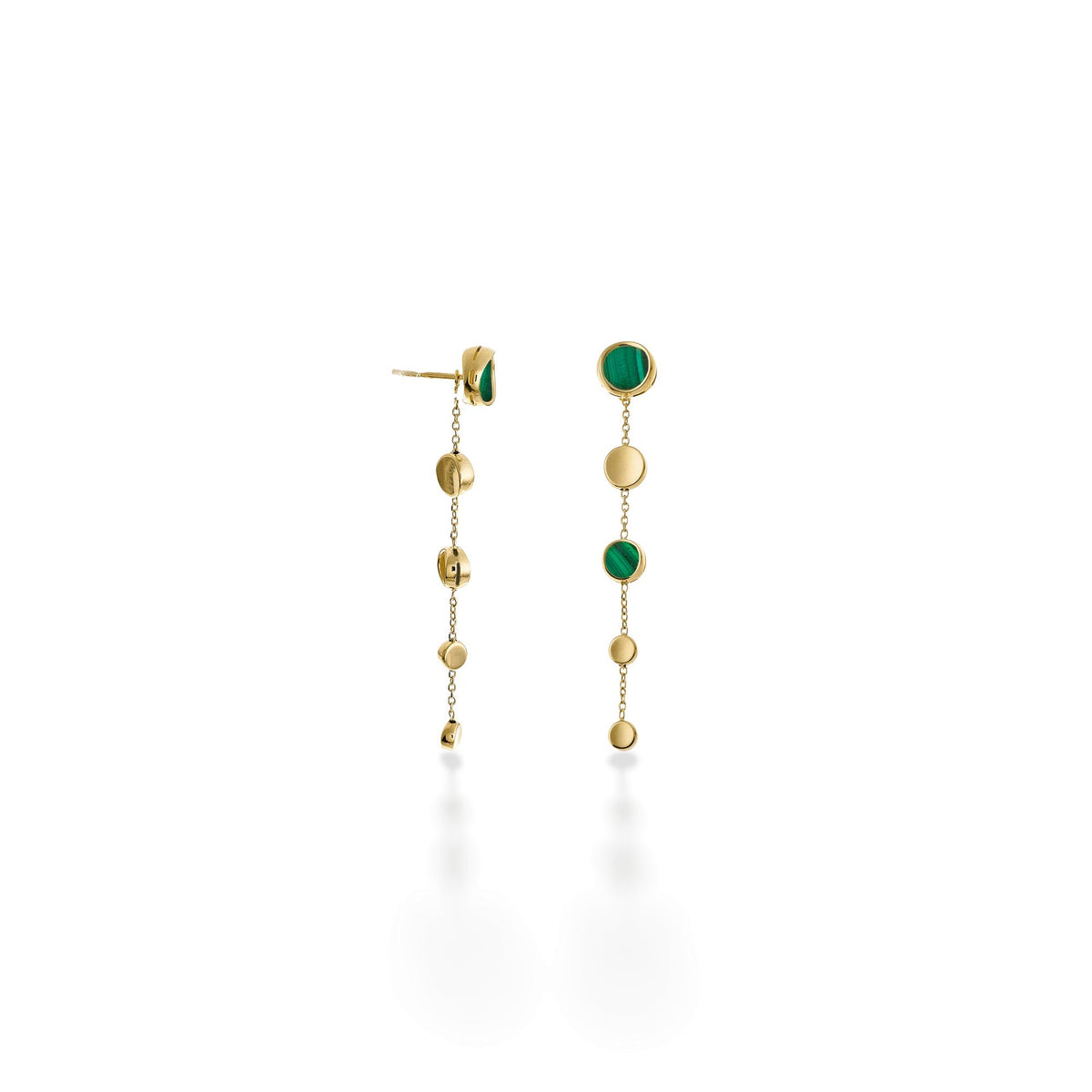 Chimento Armillas Glow Gold earrings with mother of pearl 1O10310ML1