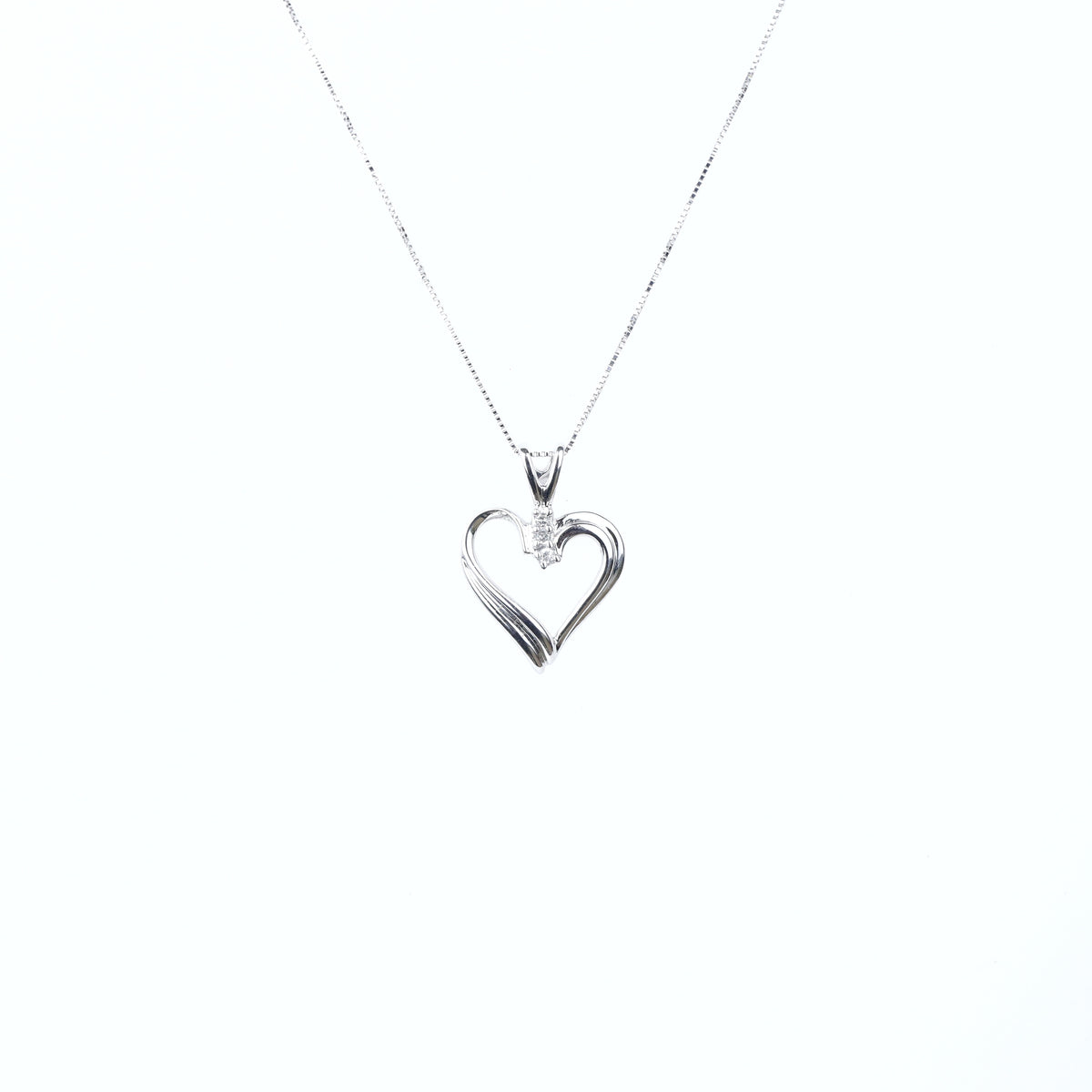 DIAMOND NECKLACES GEMSTONE 10KW HEART GOLD DIAMOND PENDANT