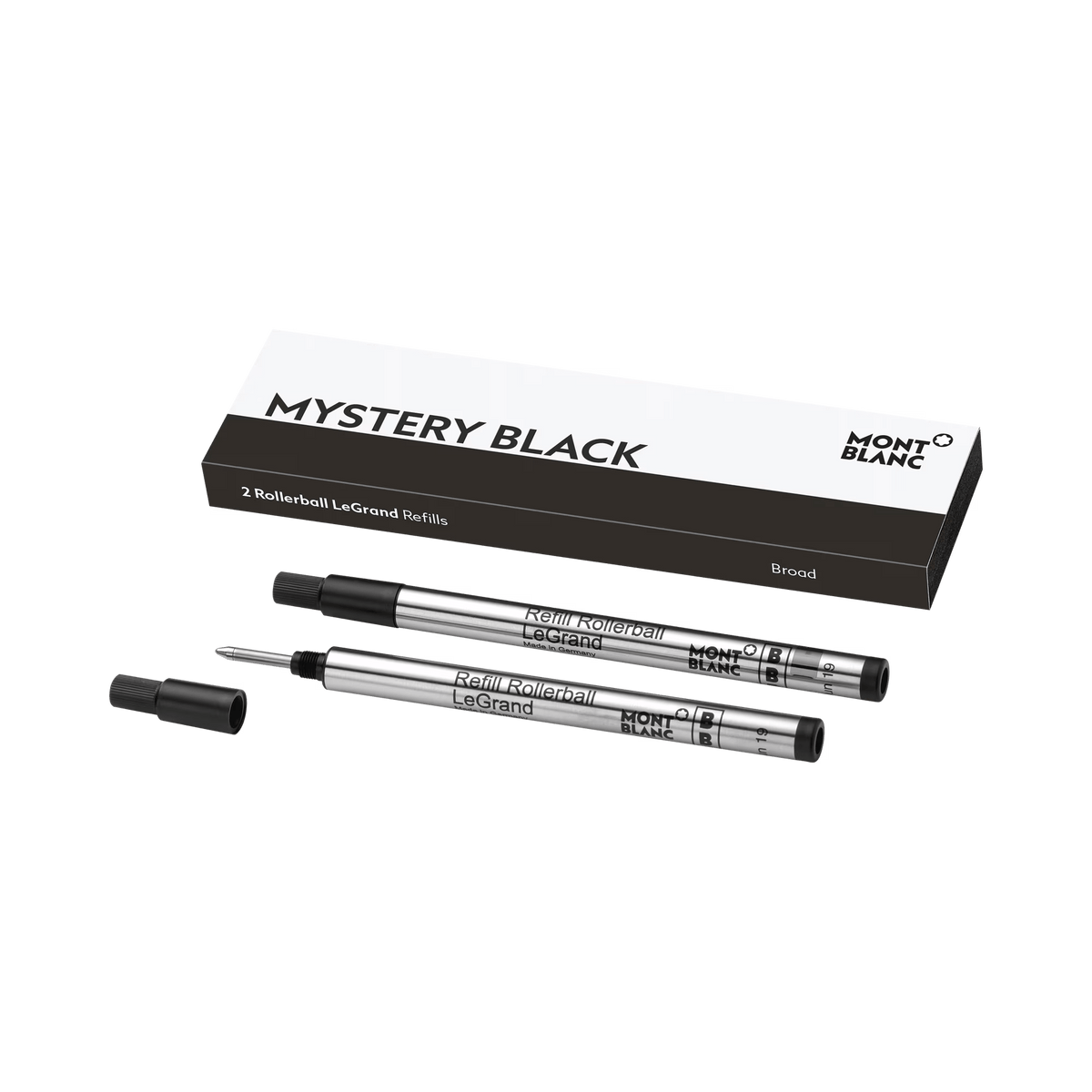 Montblanc Rollerball LeGrand Refills Mystery Black MB128225