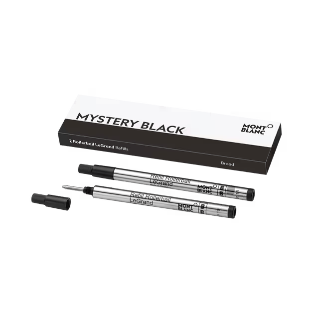 Montblanc Rollerball LeGrand Refills Mystery Black Fine MB128224