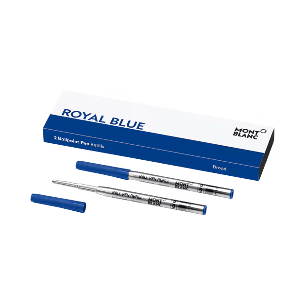 Montblanc Ballpoint Refills Royal Blue Fine MB128213