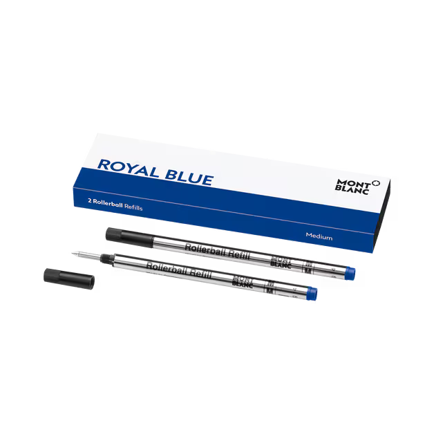 Montblanc Rollerball Refills Royal blue Fine MB128232