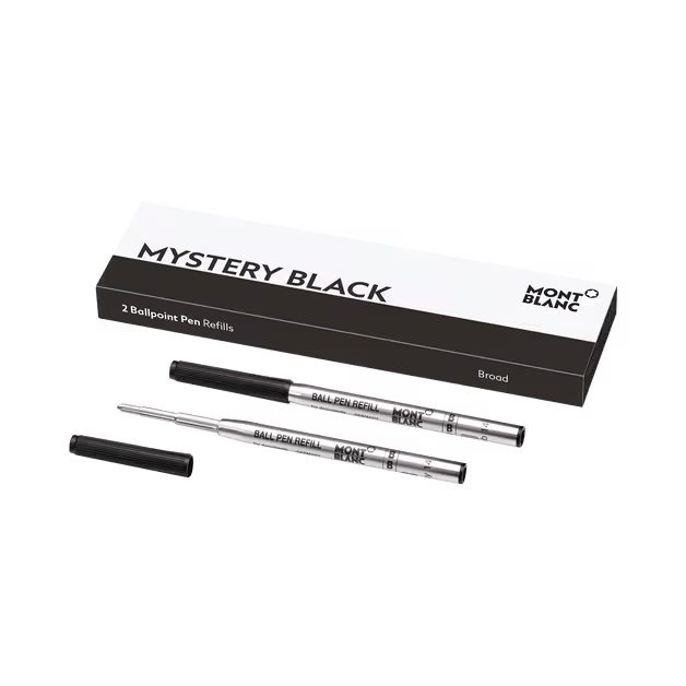 Montblanc Ballpoint Refills Mystery Black Fine MB128210