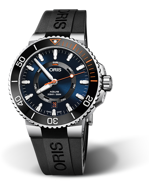 Oris AQUIS STAGHORN RESTORATION LIMITED EDITION 	01 735 7734 4185-Set RS