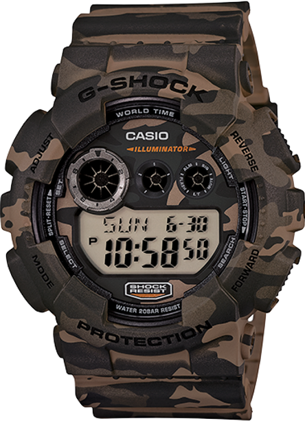 G-SHOCK DIGITAL GD-120CM-5