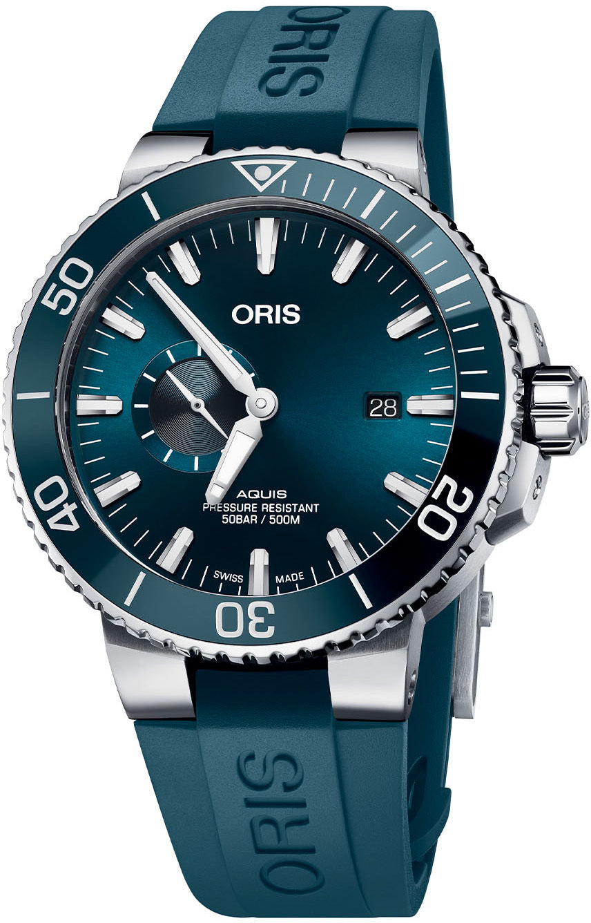 Oris Aquis Small Second, Date 01 743 7733 4155-07 4 24 69EB