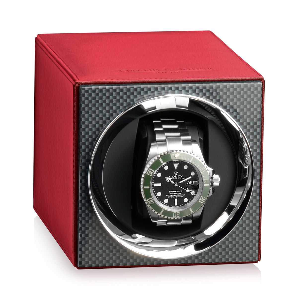 Moon Carbon & Red Single