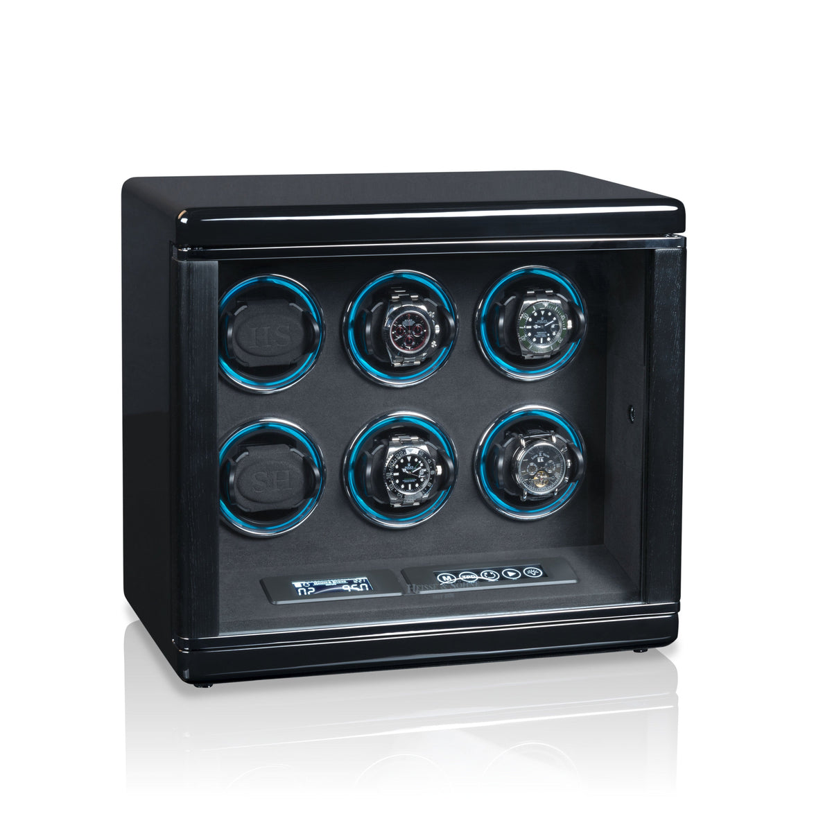 Chicago Black 6 Watches