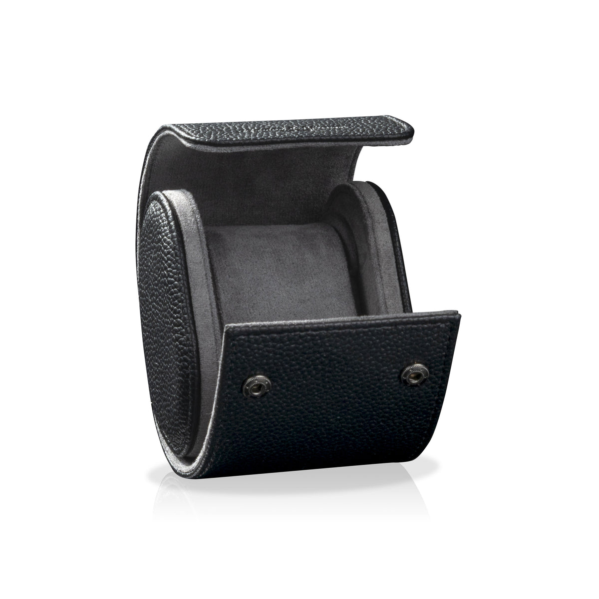 Charles Single Watch Roll Black & Anthracite