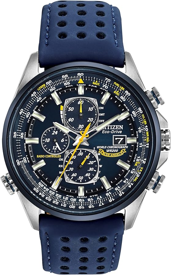 PRE-OWNED CITIZEN ECO-DRIVE BLUE ANGELS CHRONOGRAPH AT8020-03L