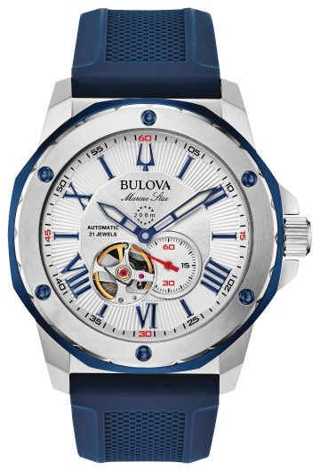 BULOVA MENS MARINE STAR WATCH 98A225