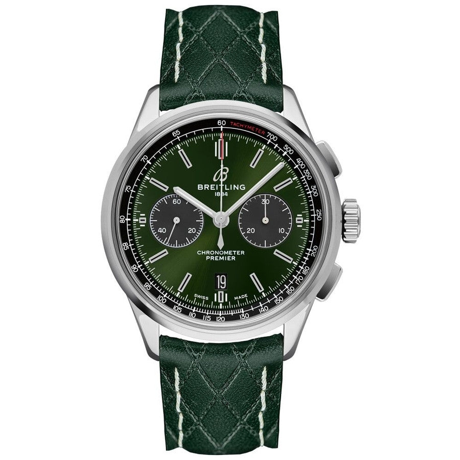 PRE-OWNED BREITLING PREMIER B01 CHRONOGRAPH BENTLEY - AB0118A11L1X1