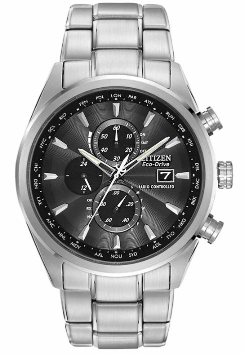 CITIZEN WORLD CHRONOGRAPH RADIO CONTROLLED AT8010-58E