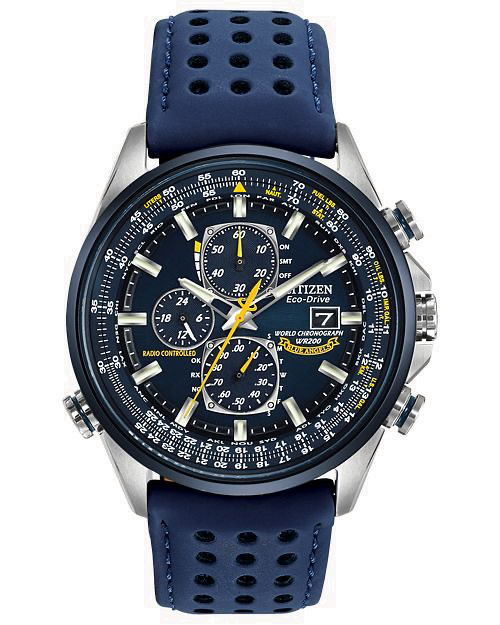 CITIZEN BLUE ANGELS WORLD CHRONOGRAPH A-T AT8020-03L