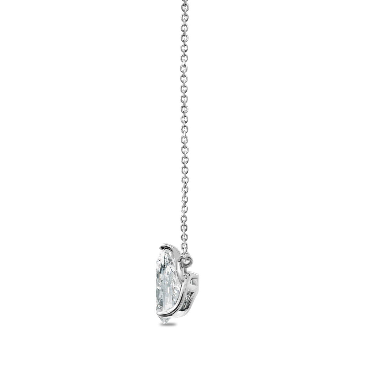 Clarity Diamond™ Signature GIA Certified Lab Grown Pear Diamond Pendant