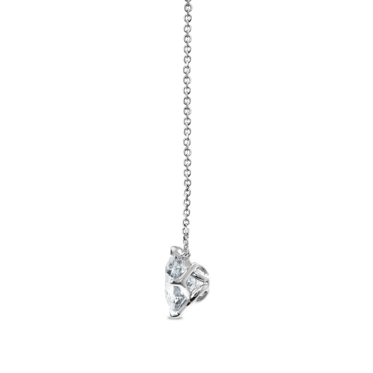 Clarity Diamond™ 3.00ct Lab Grown Round Diamond Pendant