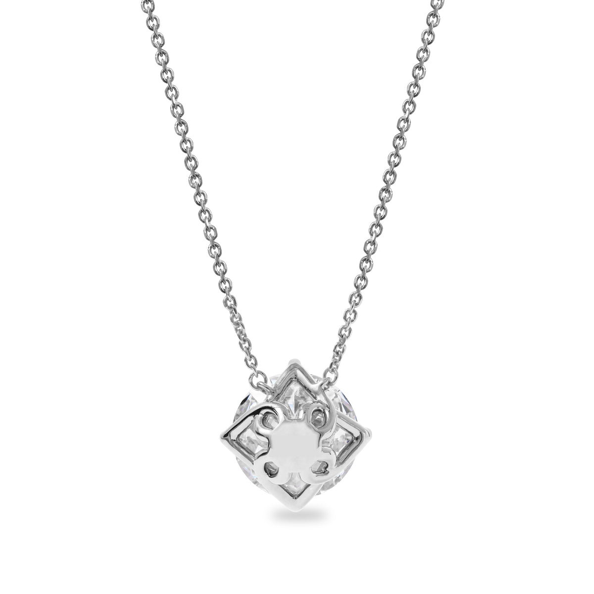 Clarity Diamond™ 3.00ct Lab Grown Round Diamond Pendant