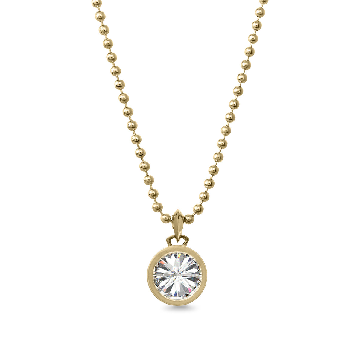 Clarity Diamond™ 3.00ct Lab Grown Round Diamond Pocket Watch Pendant