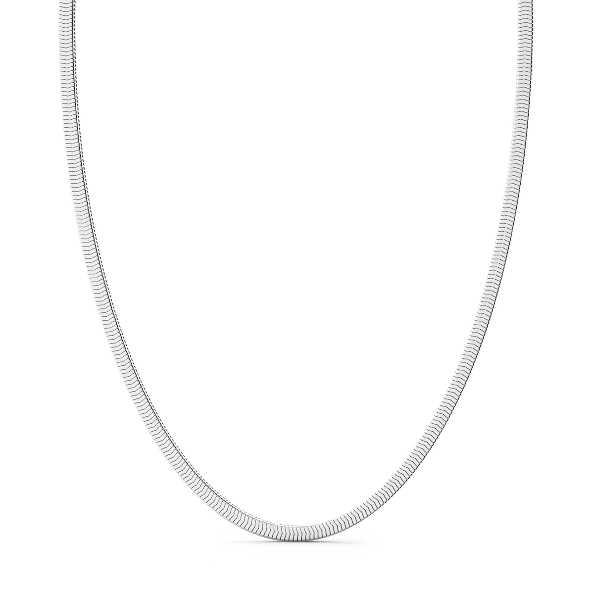 Silver Link Necklace