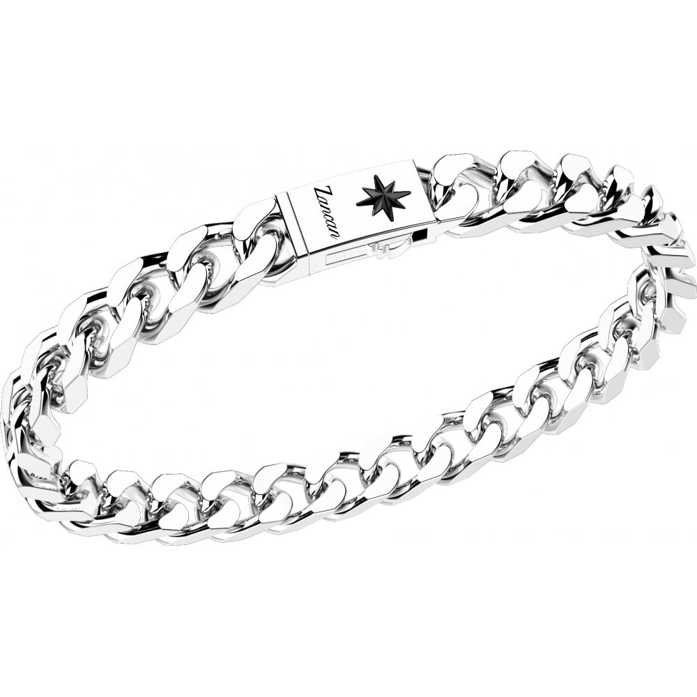 Silver Curb Chain Bracelet