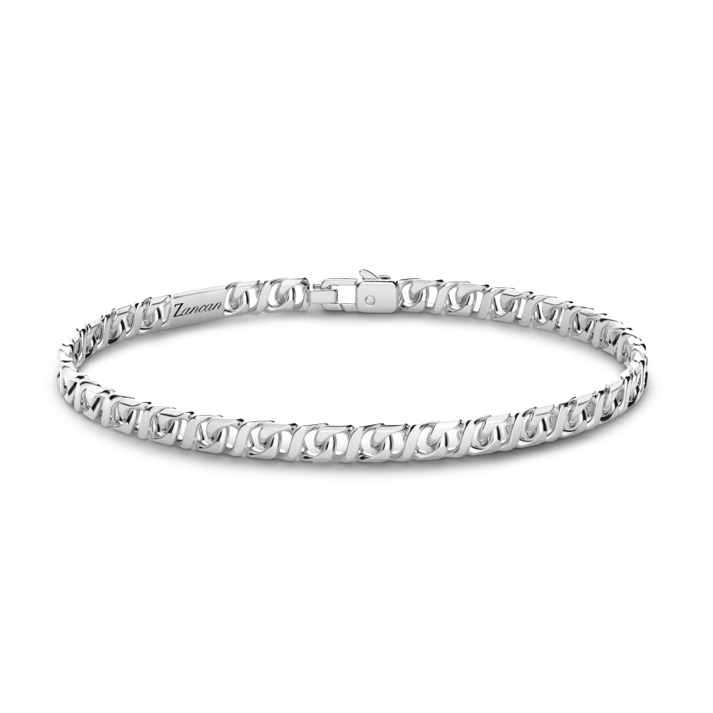 Silver Curb Chain Bracelet