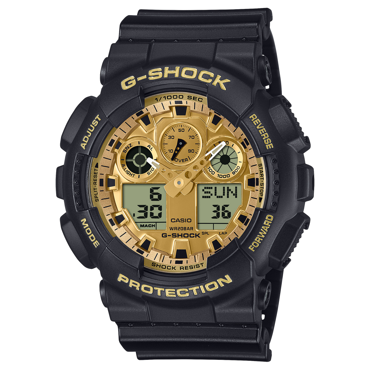 G-SHOCK ANALOG-DIGITAL GA-100 SERIES GA-100GGB-1A9