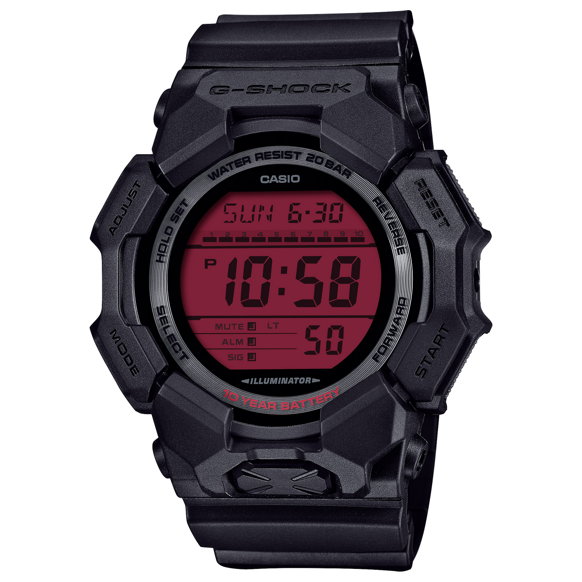 G-SHOCK DIGITAL GD-010 SERIES GD-010BBR-1