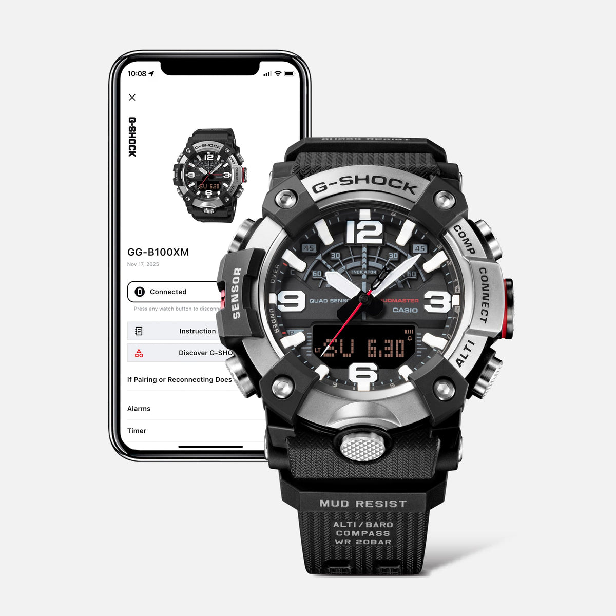 G-SHOCK MASTER OF G - LAND MUDMASTER GGB100XMB-1A