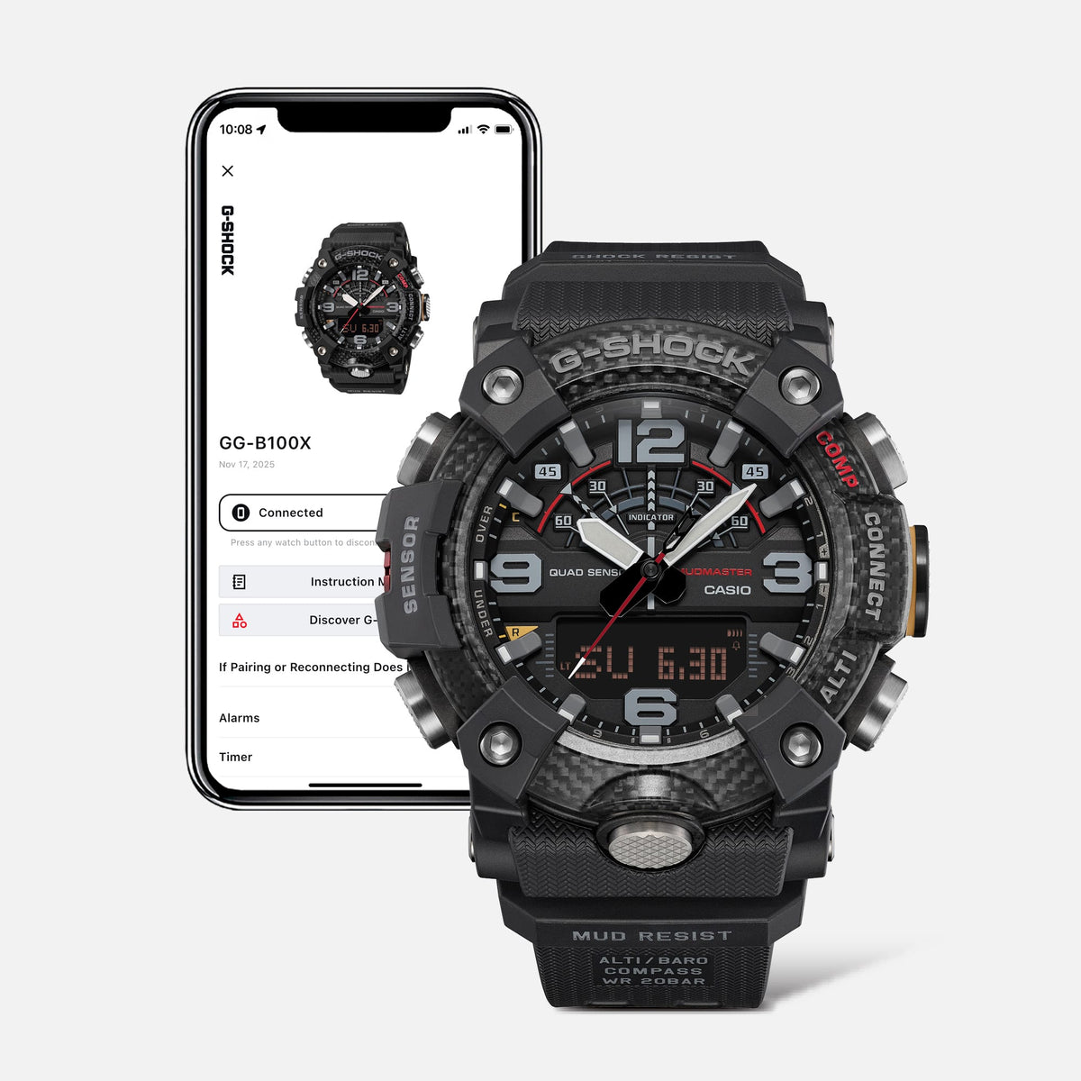 G-SHOCK MASTER OF G - LAND MUDMASTER GGB100X-1A9