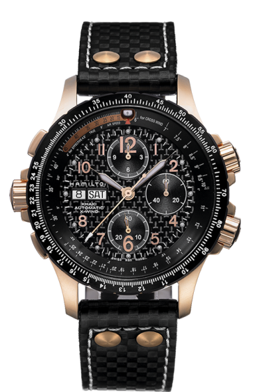 HAMILTON  KHAKI AVIATION X-WIND AUTO CHRONO 44MM H77696793