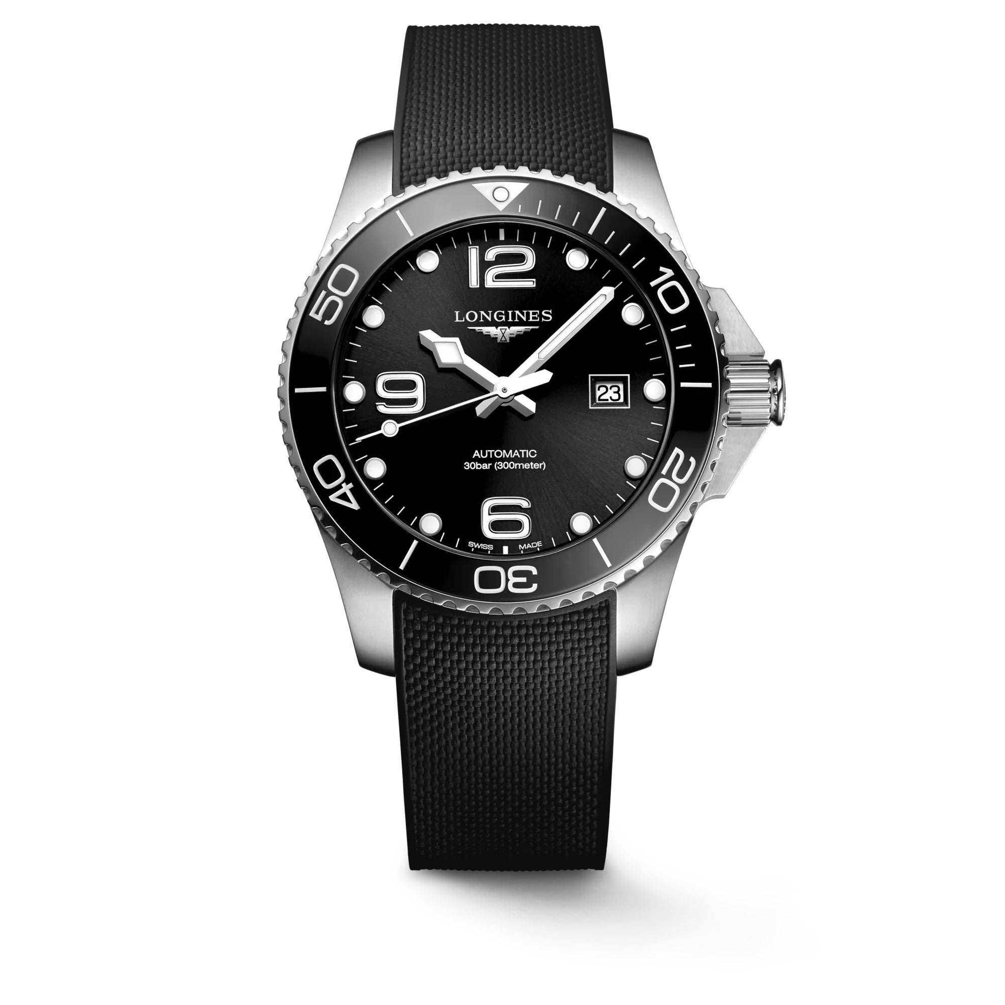 LONGINES HYDROCONQUEST ALL BLACK CERAMIC 43MM AUTOMATIC L37844569