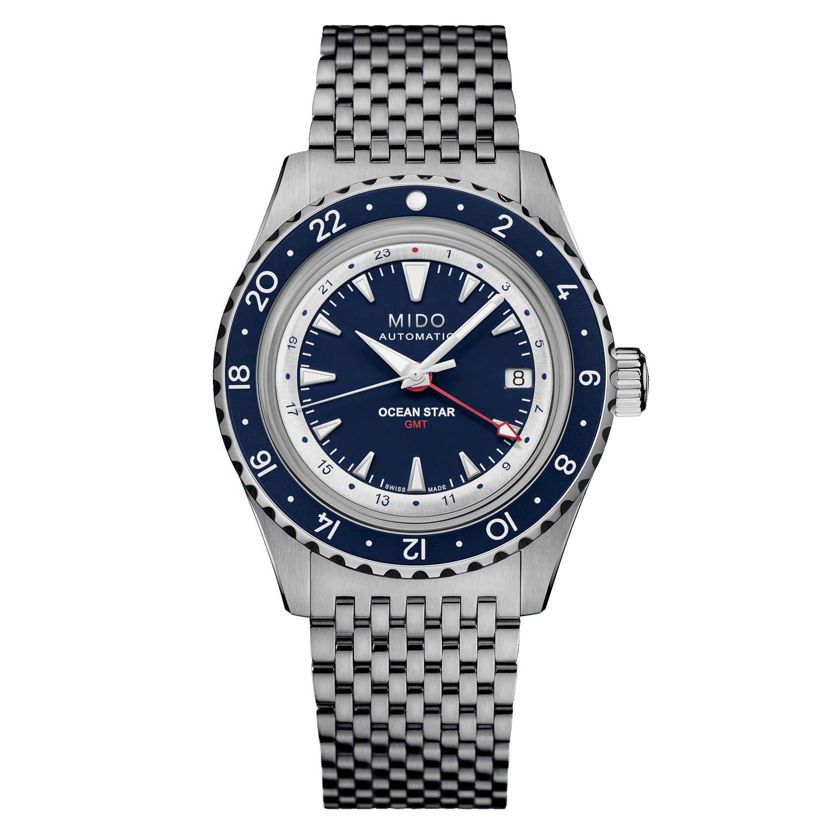 MIDO OCEAN STAR GMT M026.829.18.041.00 Gem Bijou