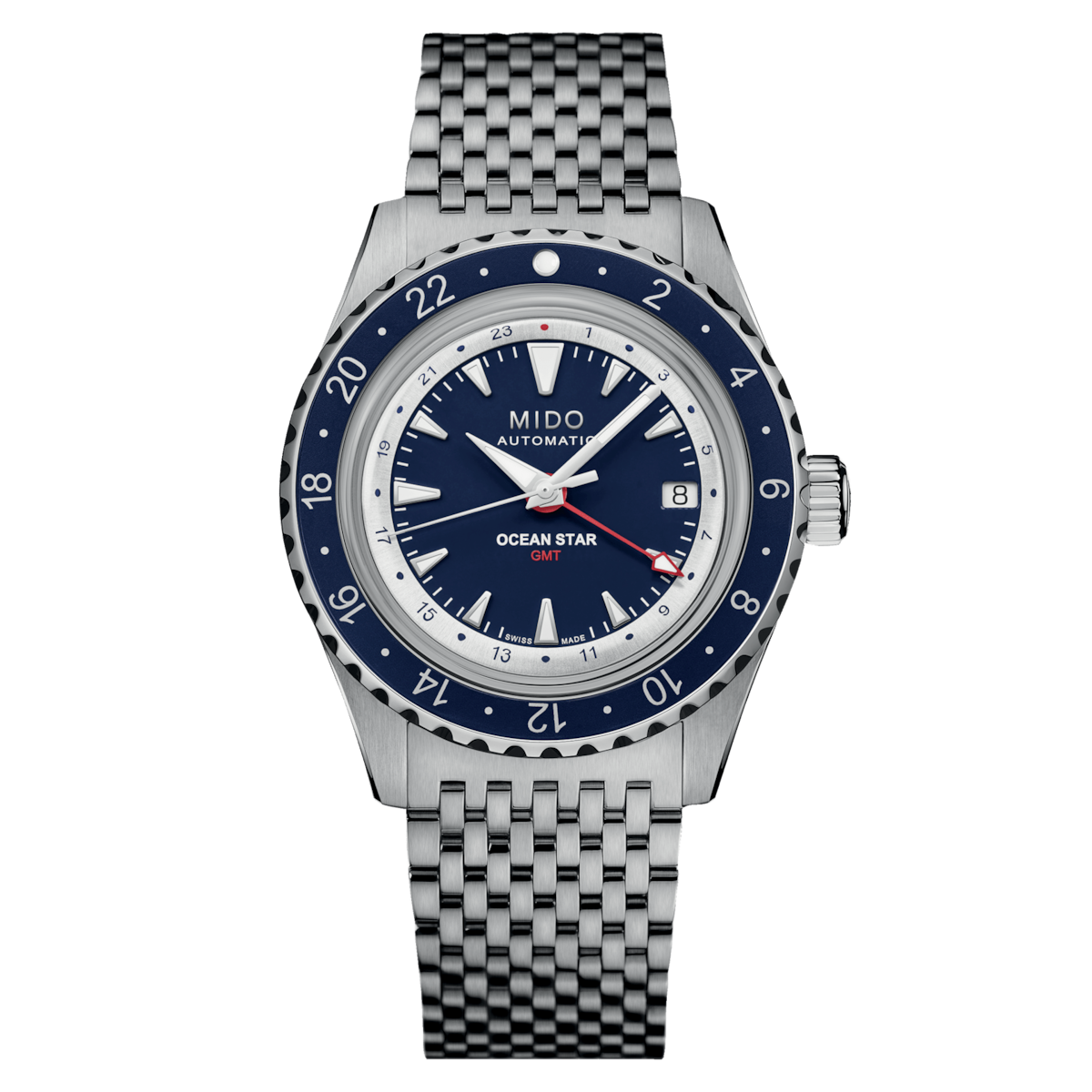 Mido Ocean Star Tribute GMT M0268291804100