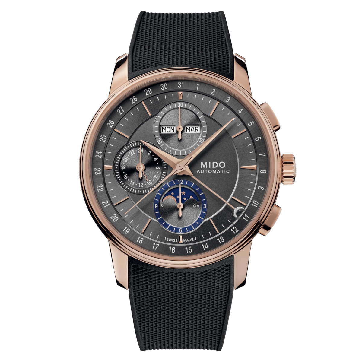 Mido Baroncelli Chronograph Moonphase M0276253706100