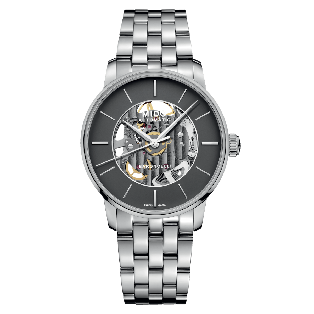 Mido Baroncelli Signature Skeleton M0374361106100