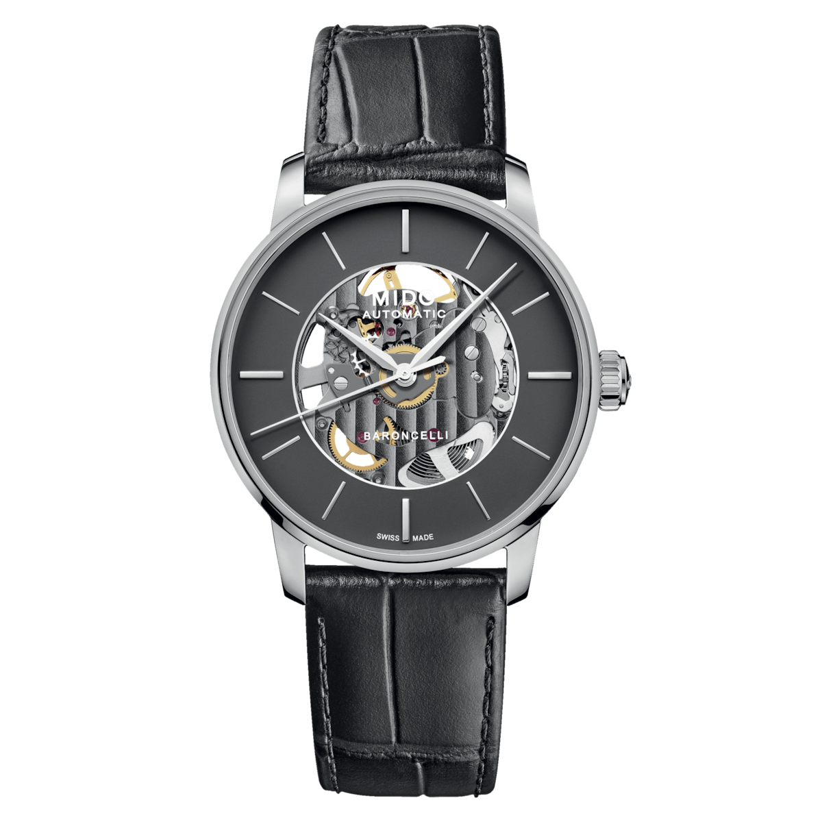 Mido Baroncelli Signature Skeleton M0374361606100