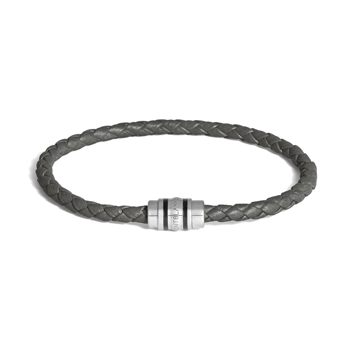 Montblanc 3 Rings Bracelet in Grain Leather MB222762