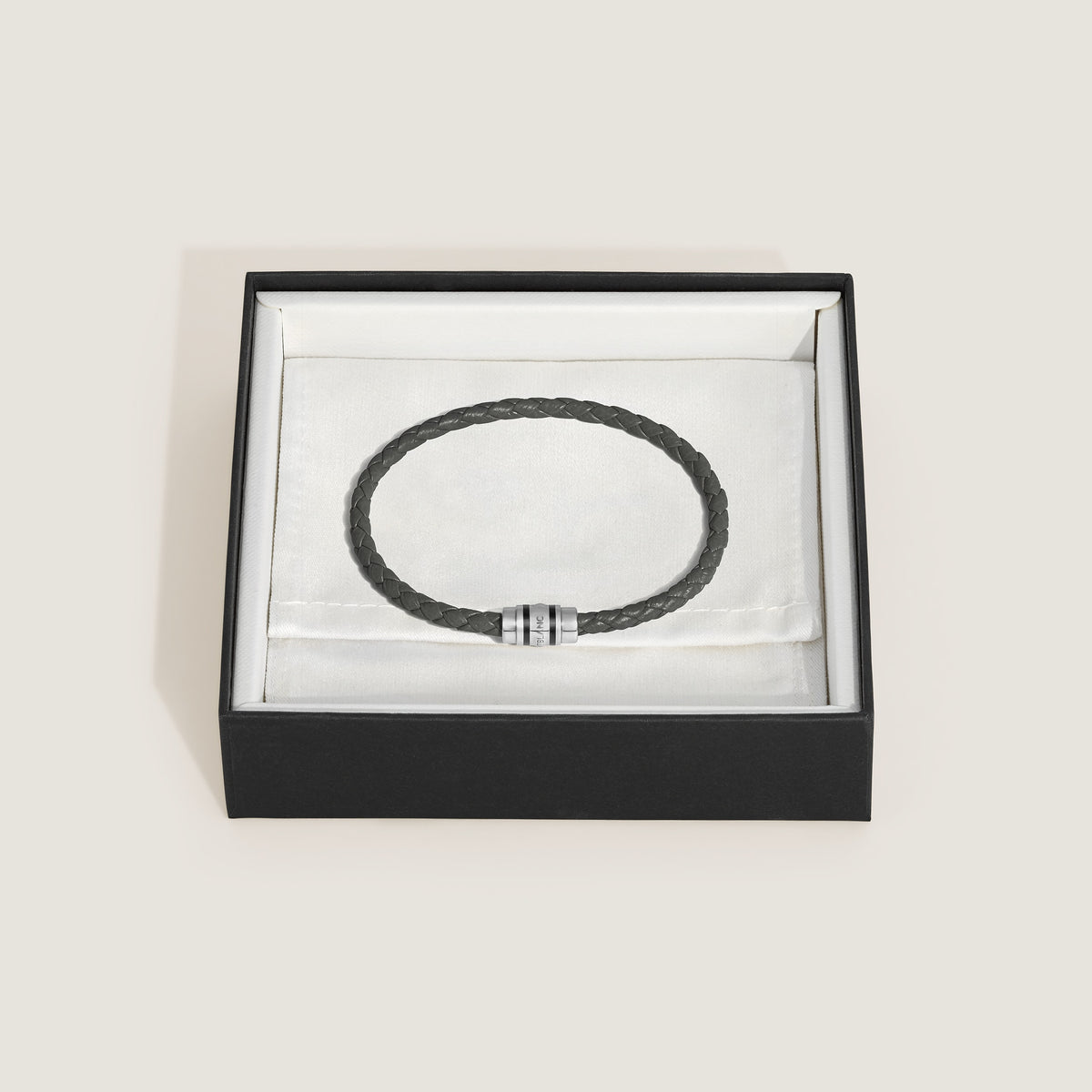 Montblanc 3 Rings Bracelet in Grain Leather MB222762