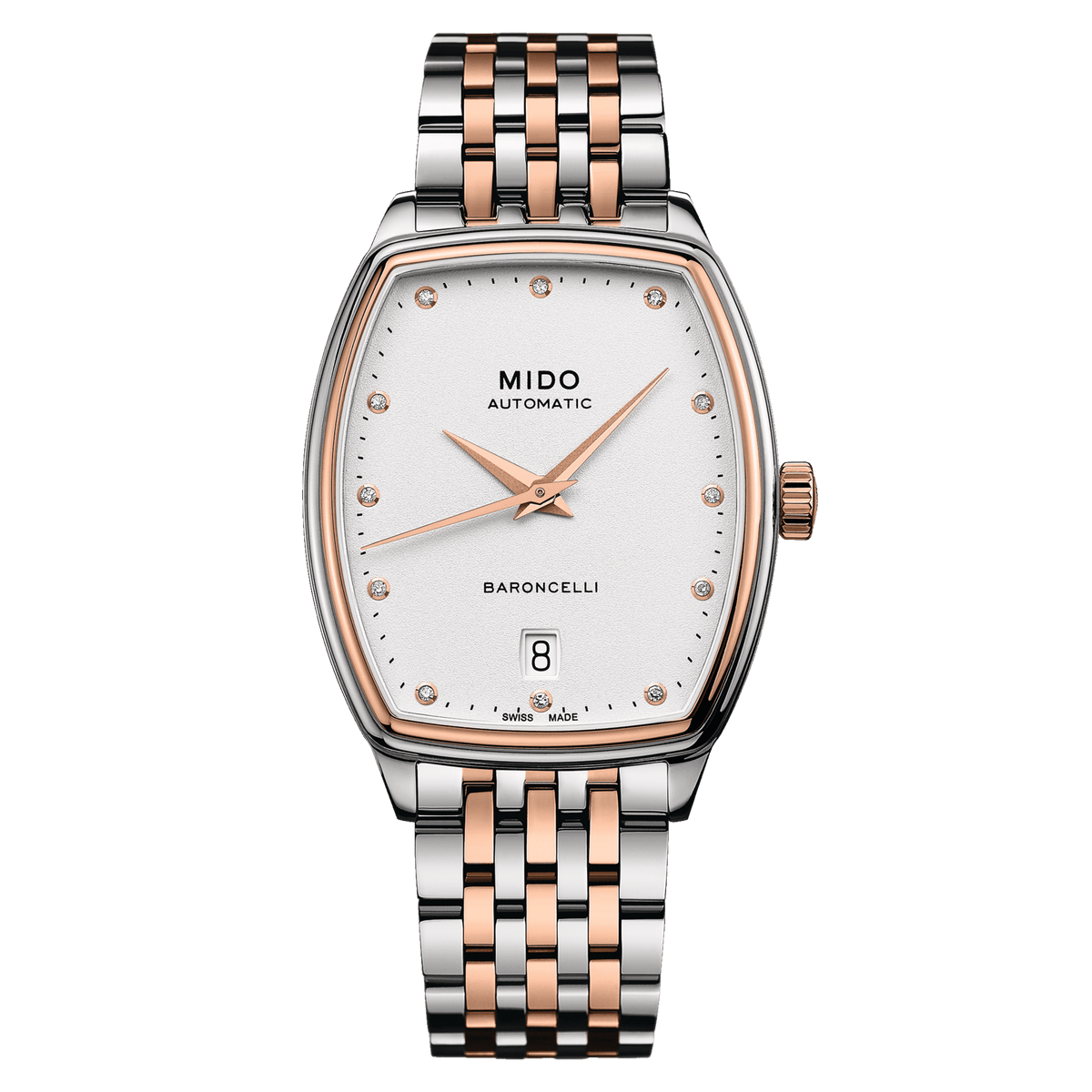 Mido Baroncelli III Tonneau Lady M0413072201600