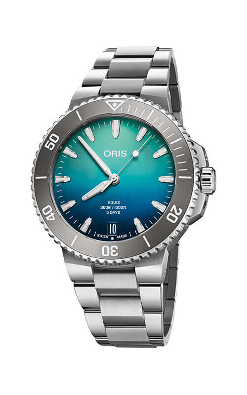 ORIS AQUIS GREAT 400 BARRIER REEF LIMITED EDITION IV 01 400 7790 4185-SET