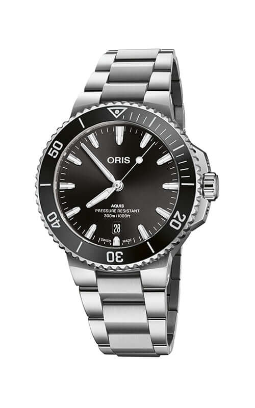 ORIS AQUIS DATE 41.5MM 01 733 7787 4154-07 8 22 04PEB