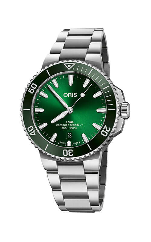 ORIS AQUIS DATE 41.5MM 01 733 7787 4157-07 8 22 04PEB