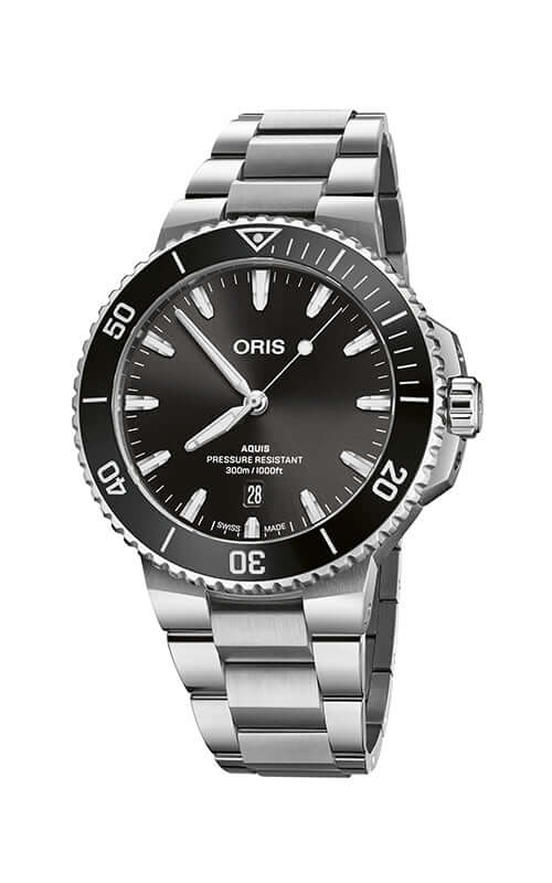 ORIS AQUIS DATE 01 733 7789 4154-07 8 23 04PEB