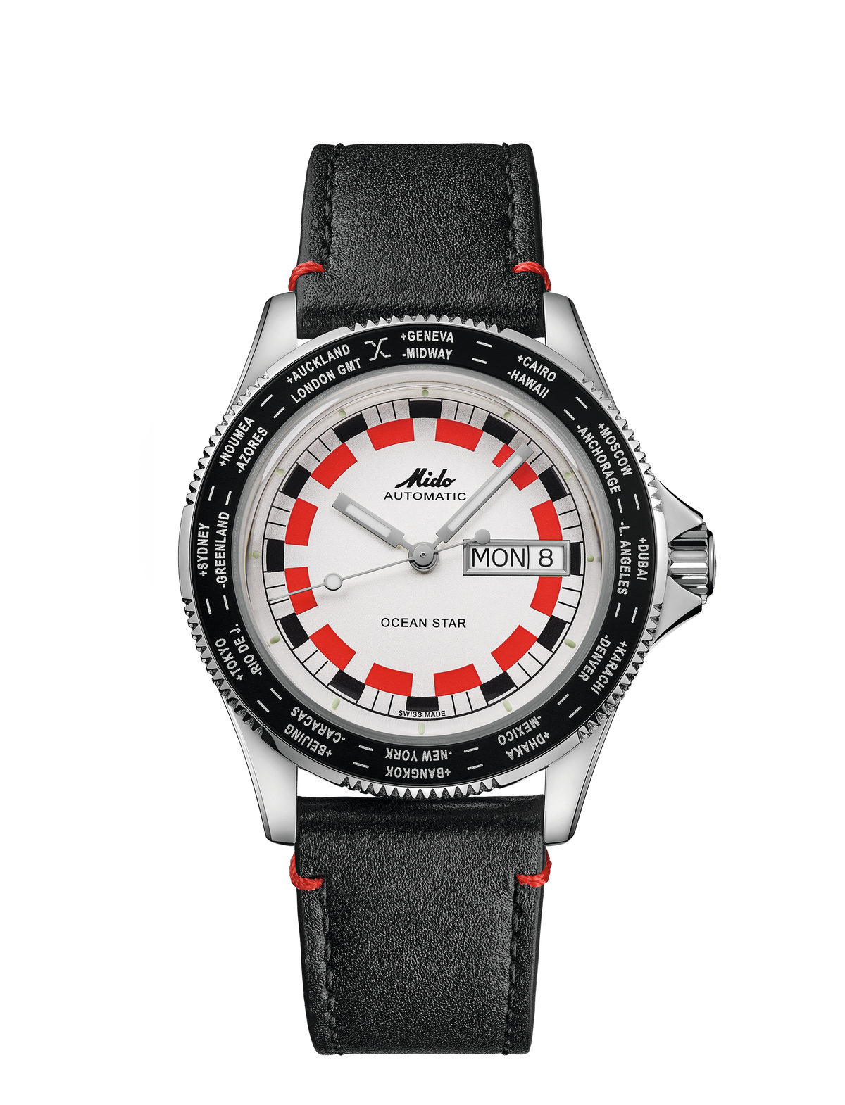 Mido Ocean Star Worldtimer M0268301603000