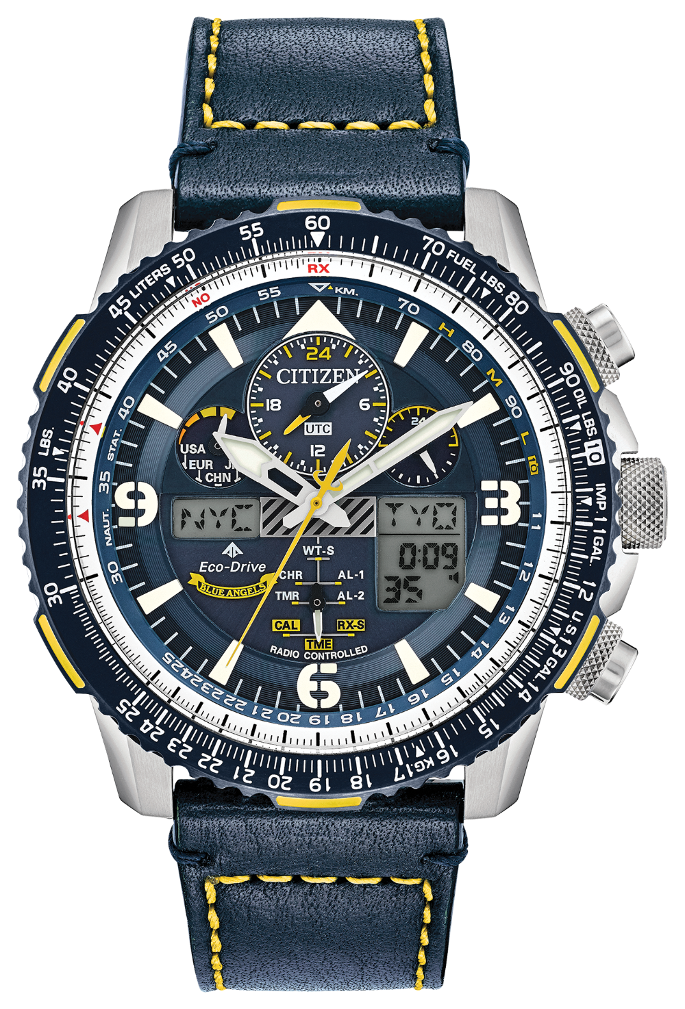 CITIZEN PROMASTER BLUE ANGELS SKYHAWK A-T JY8078-01L
