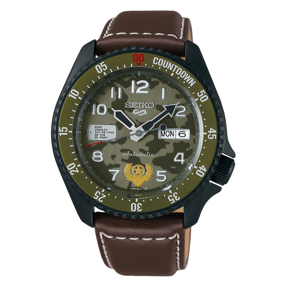 Seiko 5 Sports "street Fighter V Guile " Ltd Edition Srpf21/sbsa081