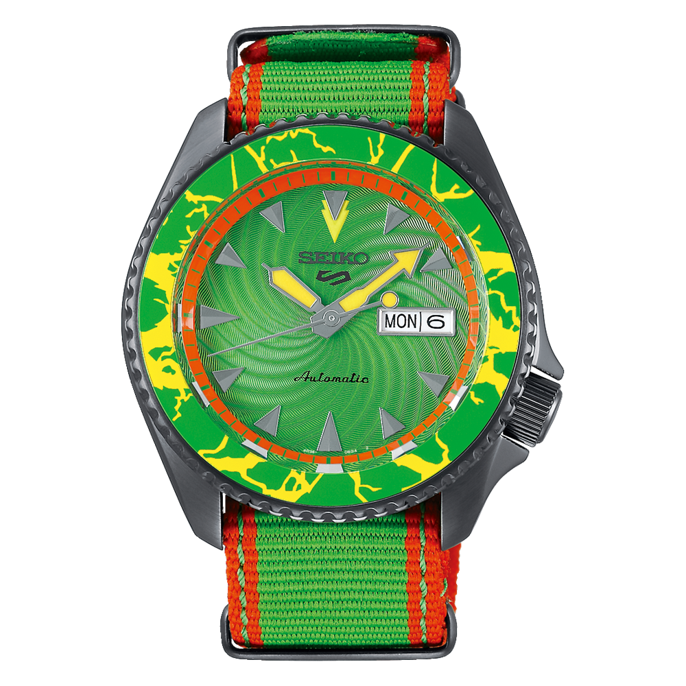 Seiko 5 Sports "street Fighter V Blanka " Ltd Edition Srpf23/sbsa083