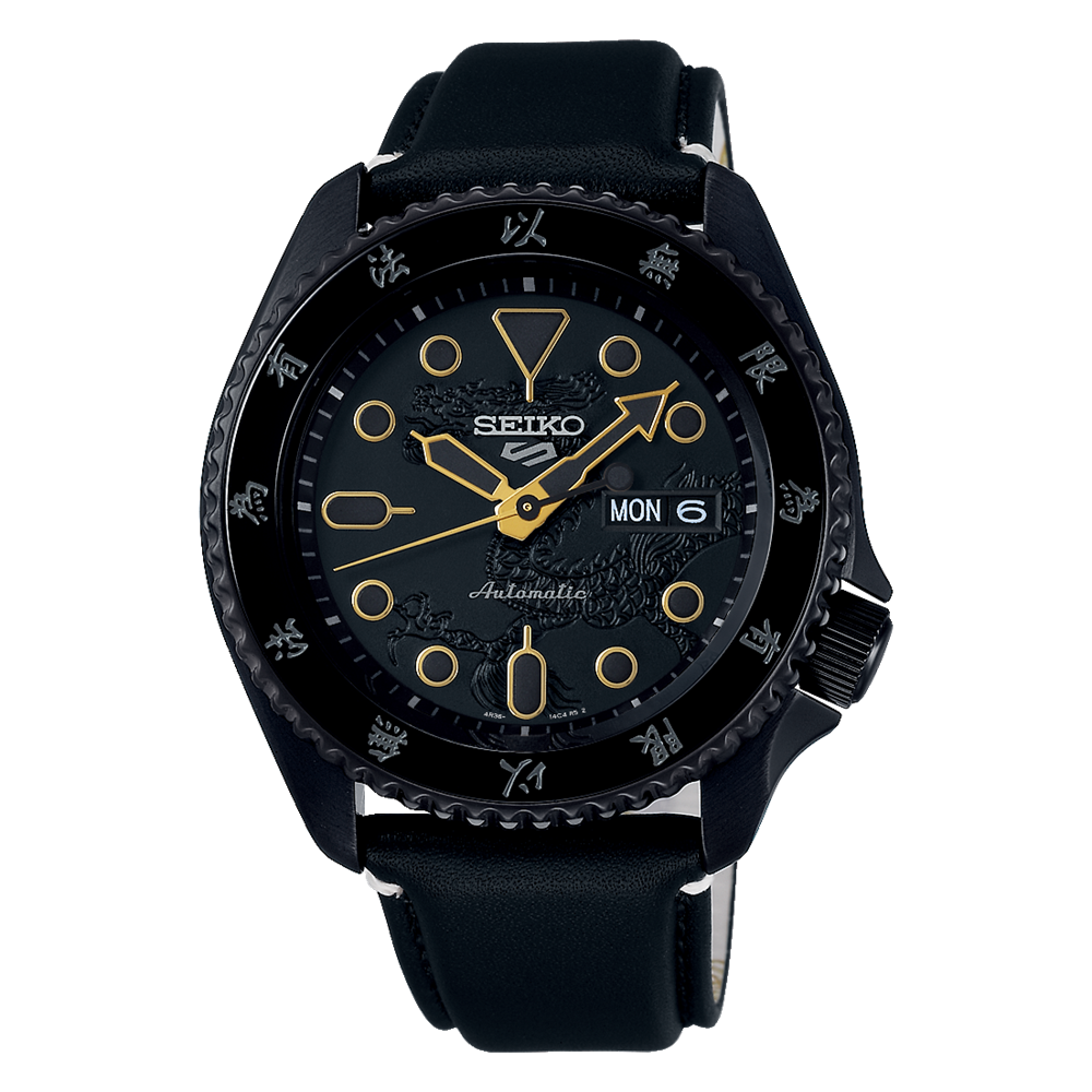 Seiko 5 2025 gold black