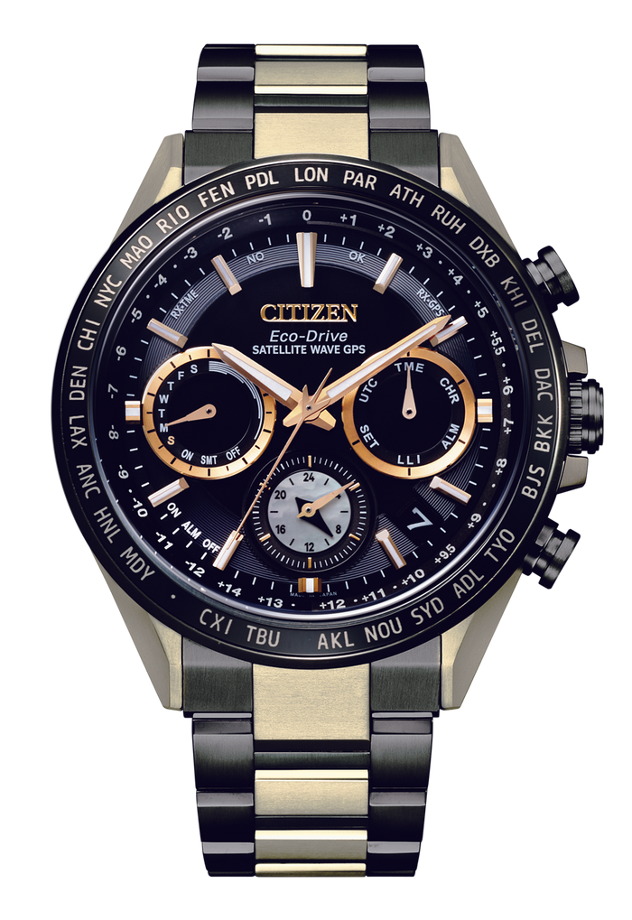 Pre-owned Citizen Attesa GPS Hakuto-R CC4016-75E